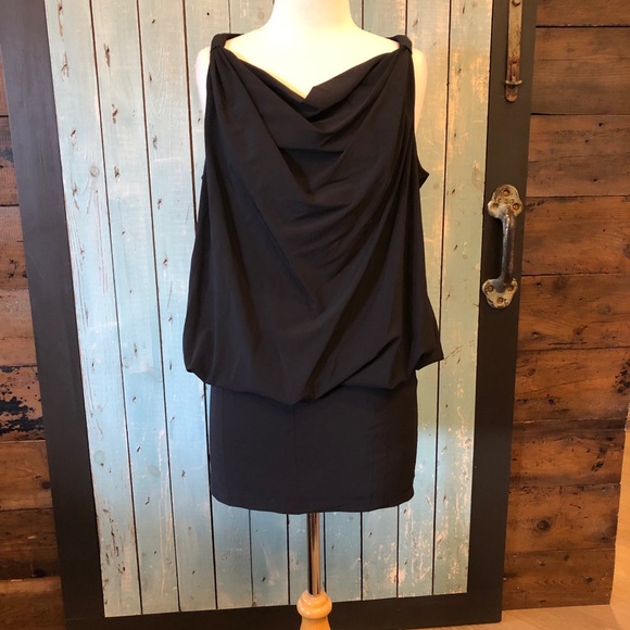 Rachel Rachel Roy Little Black Dress Sz Medium - Picture 1 of 13